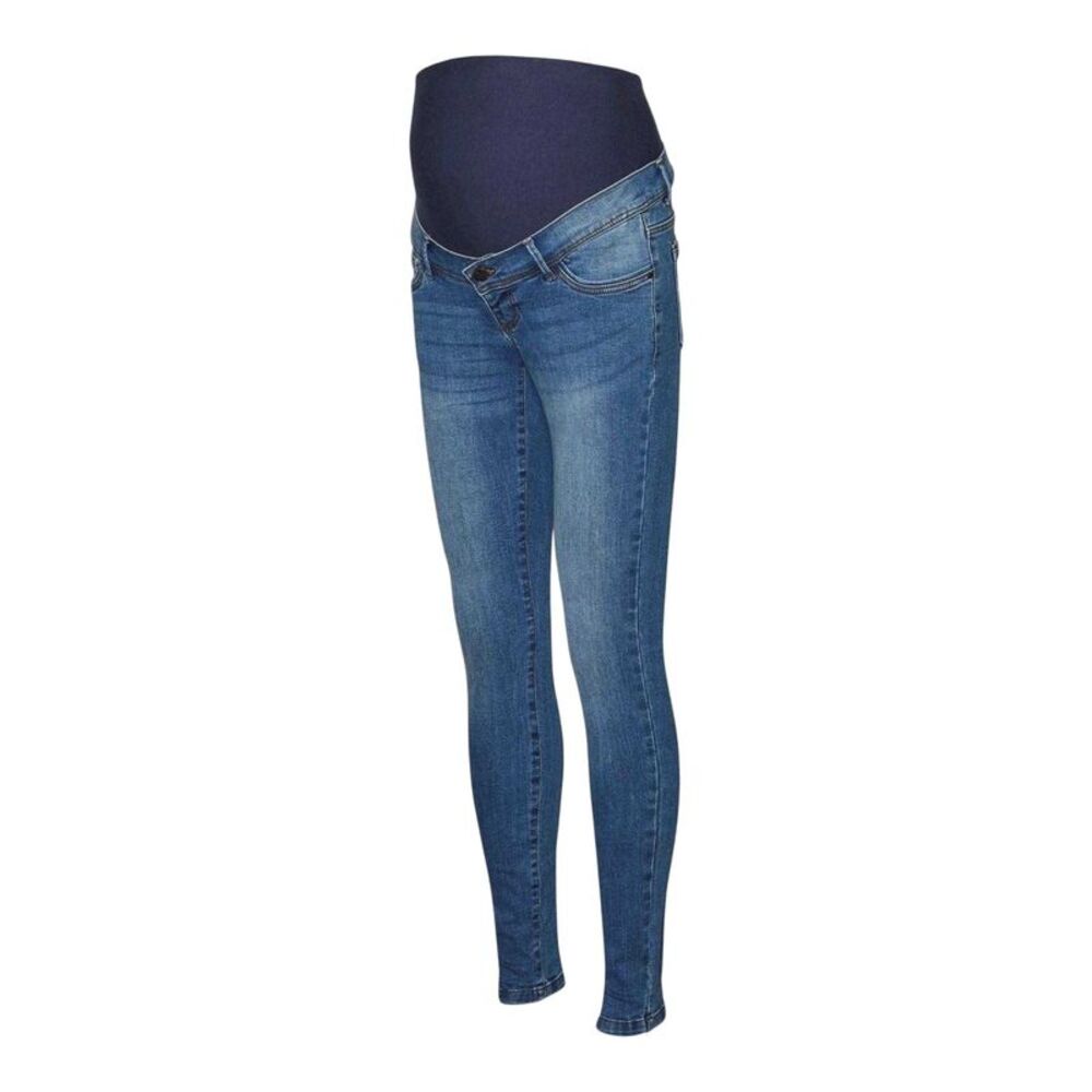 Mamalicious Womens/Ladies Mila Maternity Jeans / Denim Blue